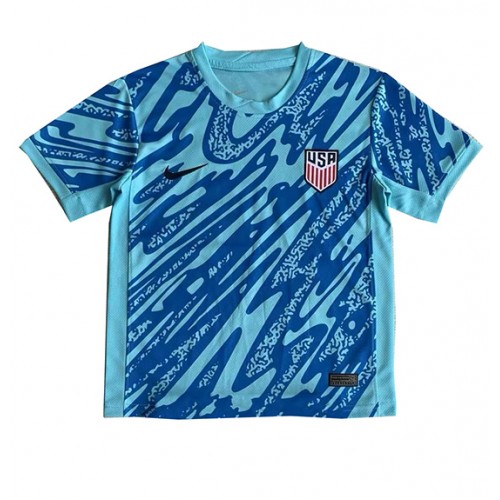 Maglia Calcio Stati Uniti Portiere Prima Divisa Copa America 2024 Manica Corta